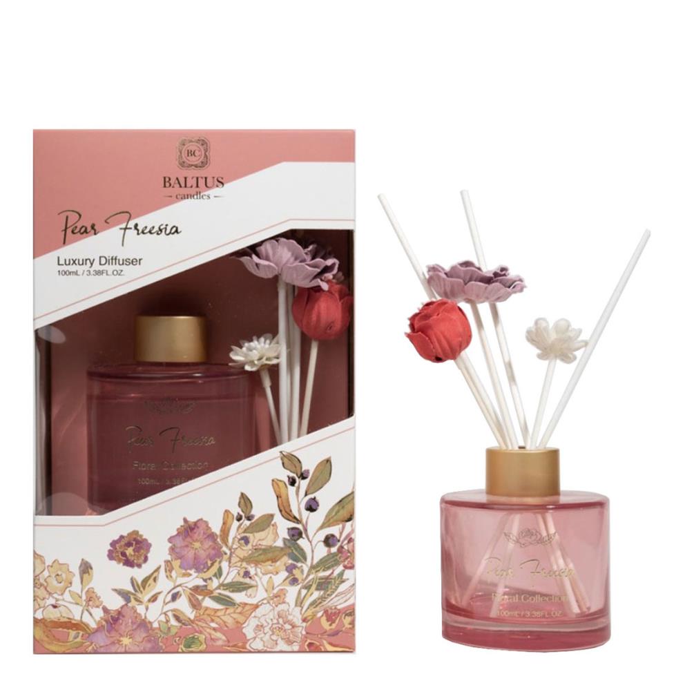 Baltus Pear & Freesia Faux Flowers Reed Diffuser - 100ml £10.79